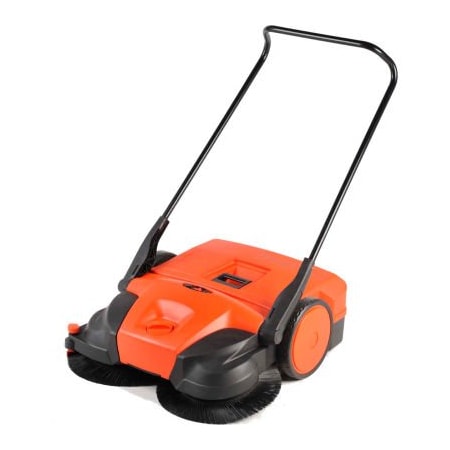 Bissell Commercial Haaga 31in Battery Powered Triple Brush Push Power Sweeper - HAAGA 677